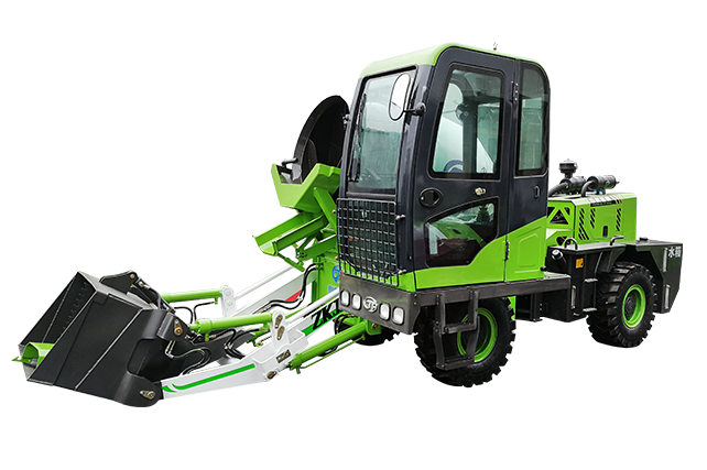 1 2方全自動(dòng)自上料攪拌車