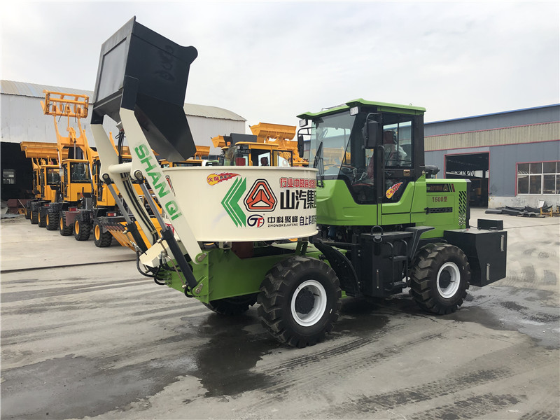 自上料混凝土攪拌罐車