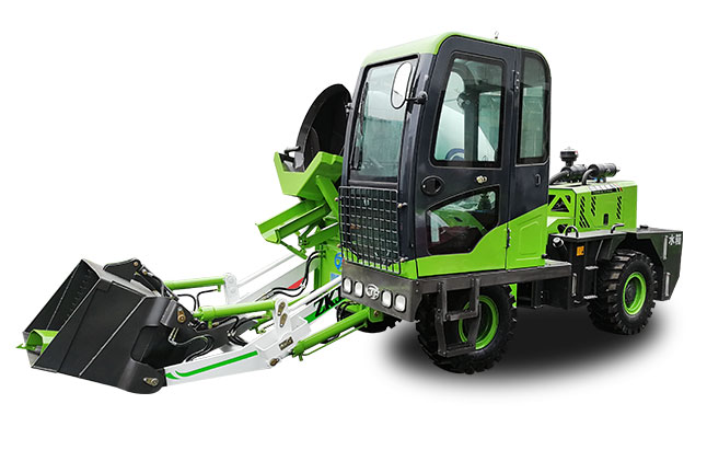 什么是自上料混凝土攪拌罐車?