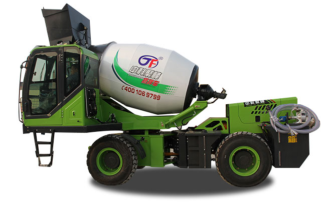 自上料混凝土攪拌罐車